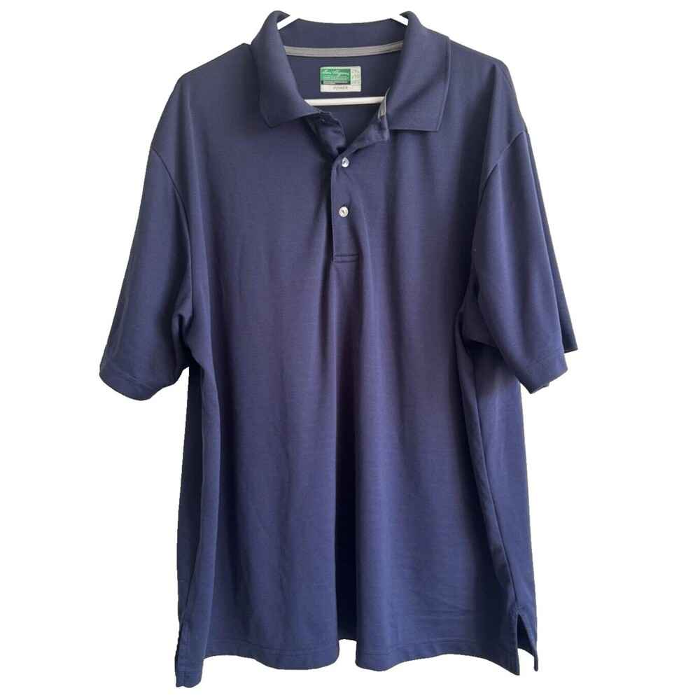 Ben Hogan Performance Polo Shirt Men's Size 2XL XXL Short Sleeve Navy Blue